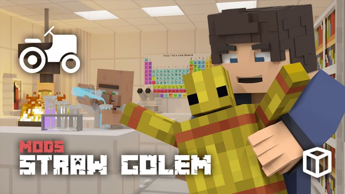 Minecraft How to Install and Make Straw Golems