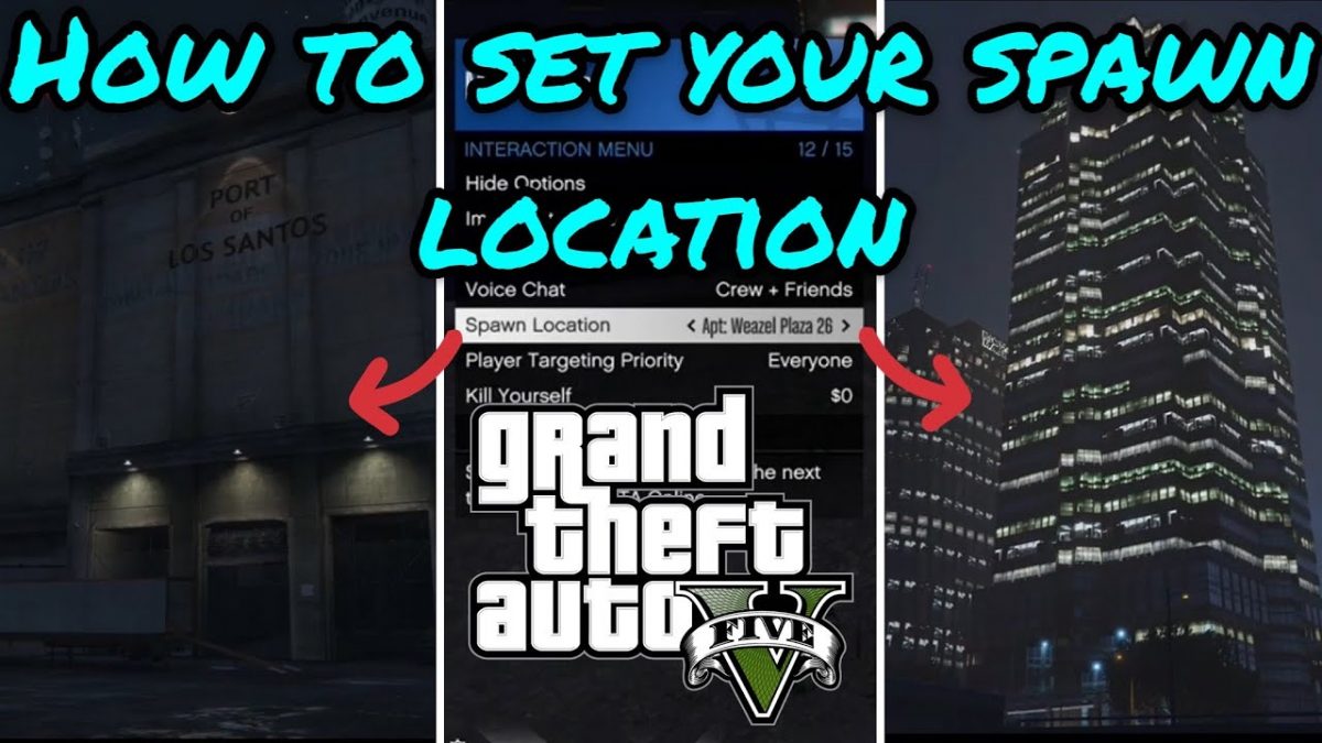 GTA Online: How to Change Spawn Points